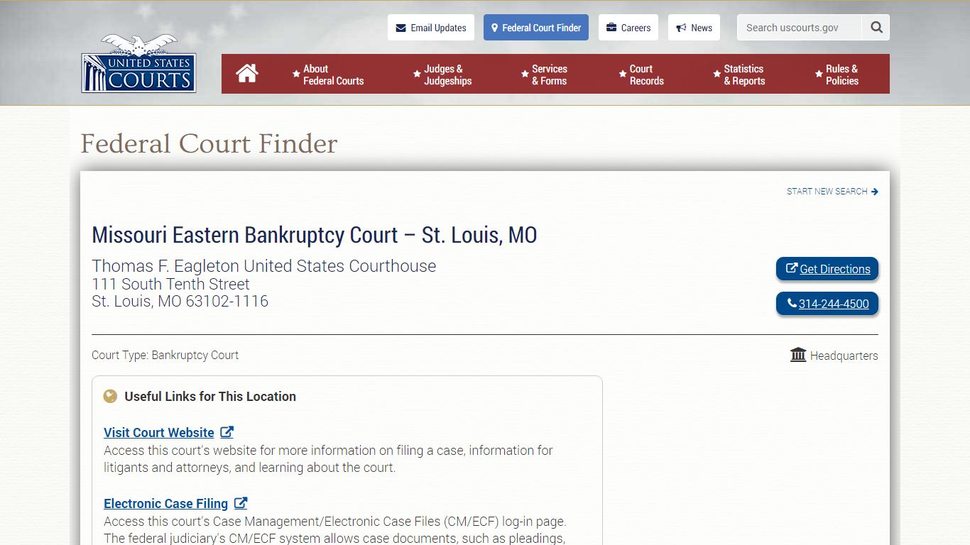 Federal Court Finder | United States Courts